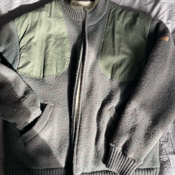 Men’s Beretta Wool Zip Jacket with bear lining - size Medium - Picture 3 of 7